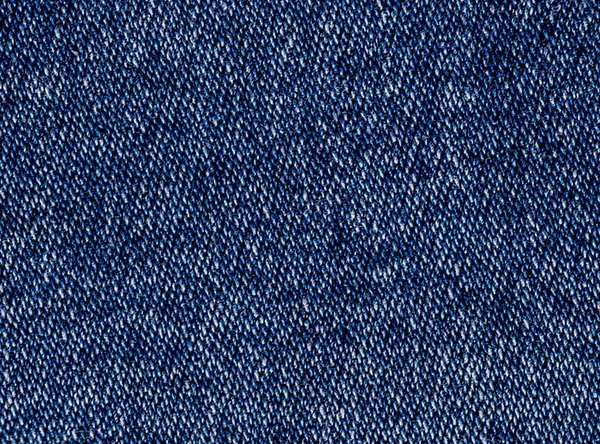 青いデニムのテクスチャ背景 — ストック写真