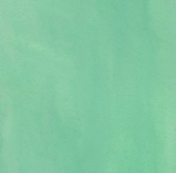 Traços Tinta Verde Uma Escova Superfície Papel Textura — Fotografia de Stock