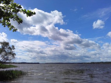 Seyahat doğada resort, Rusya, Tver bölgesinde, Volga Nehri, Karacharovo, 2018