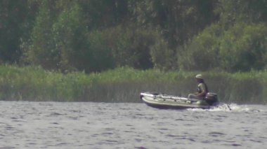 Seyahat doğada resort, Rusya, Tver bölgesinde, Volga Nehri, Karacharovo, 2018