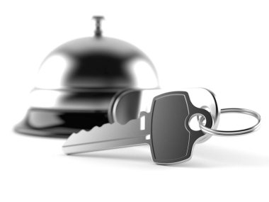 Kapı anahtarları ile otel zili