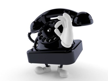 Ok hareketi ile telefon karakteri