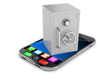 Akıllı telefon 3D 'de güvenli