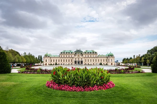 Wien Österreich September 2018 Menschen Besuchen Schloss Und Gärten Des — Stockfoto