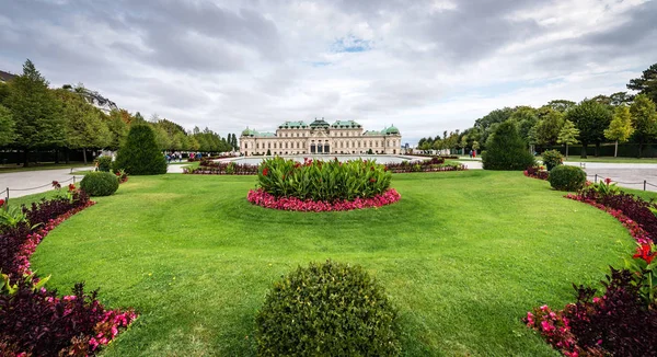 Vienna Austria Settembre 2018 Gente Sta Visitando Palazzo Giardini Del — Foto Stock