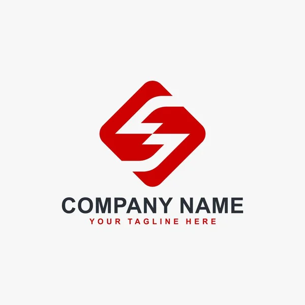S harfi logo tasarım vektörü. S monogram soyut sembol.