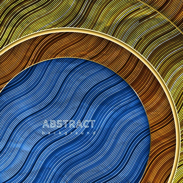 Fundo Ondas Abstrato Ilustração Geométrica Vetorial Elemento Design Gráfico —  Vetores de Stock