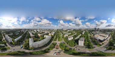 İzmaillovo 'da Moskova Panoraması 