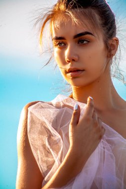 Yaz aylarında niteliğine şehvetli balerin