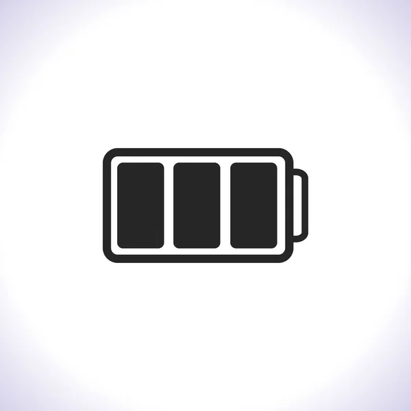 Batterij Oplaadpictogram. Lorem Ipsum Illustratie ontwerp — Stockvector