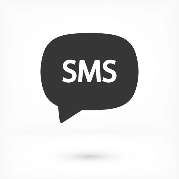 Icono Vector Correo Sms Correo Para Recibir Icono Sms Correo — Vector de stock