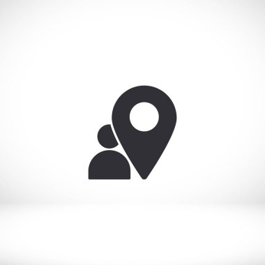 Vektör simgesi 10 eps düz tasarım