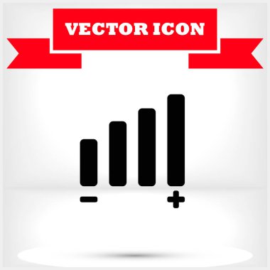 Vektör simgesi 10 eps düz tasarım