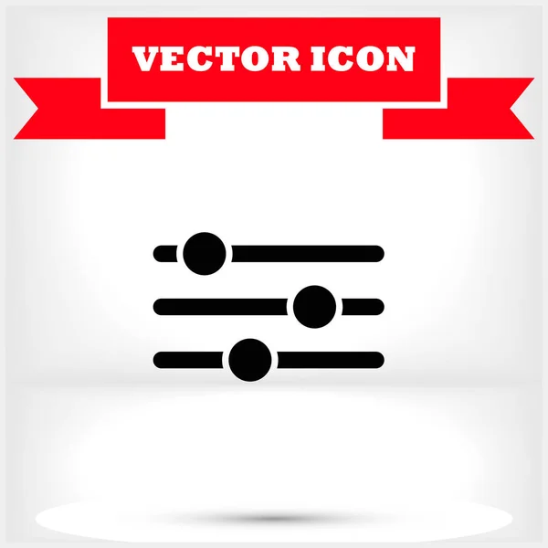 Vector Icon Eps Flat Design — Stock Vector