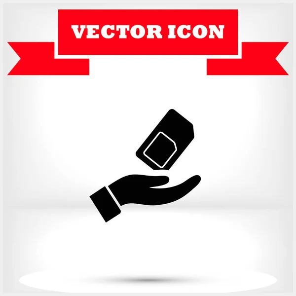 Vector Icon Eps Flat Design — Stock Vector