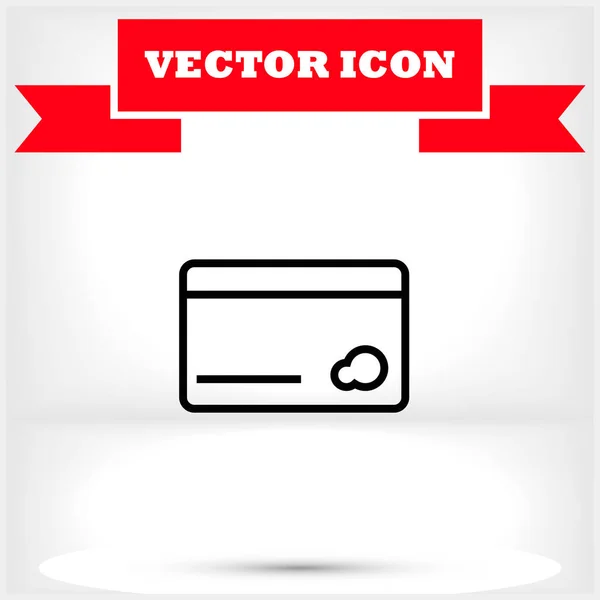 Vector Icon Eps Flat Design — Stock Vector