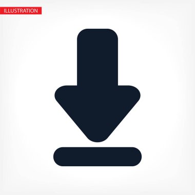 Uygulamanız için vektör resmi. Simge en yüksek kalitede 10 ep ile yapılır.