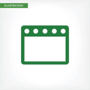 Uygulamanız için vektör resmi. Simge en yüksek kalitede 10 ep ile yapılır.