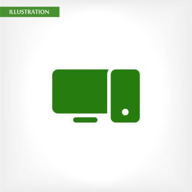 Uygulamanız için vektör resmi. Simge en yüksek kalitede 10 ep ile yapılır.