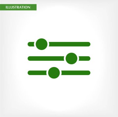 Uygulamanız için vektör resmi. Simge en yüksek kalitede 10 ep ile yapılır.