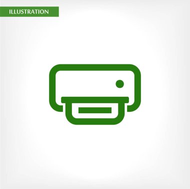 Uygulamanız için vektör resmi. Simge en yüksek kalitede 10 ep ile yapılır.