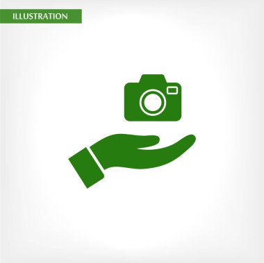 Uygulamanız için vektör resmi. Simge en yüksek kalitede 10 ep ile yapılır.