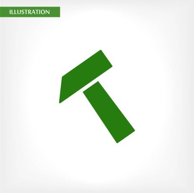 Uygulamanız için vektör resmi. Simge en yüksek kalitede 10 ep ile yapılır.