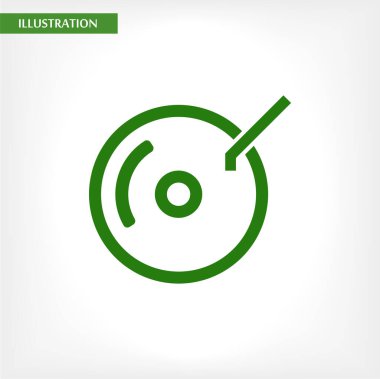 Uygulamanız için vektör resmi. Simge en yüksek kalitede 10 ep ile yapılır.