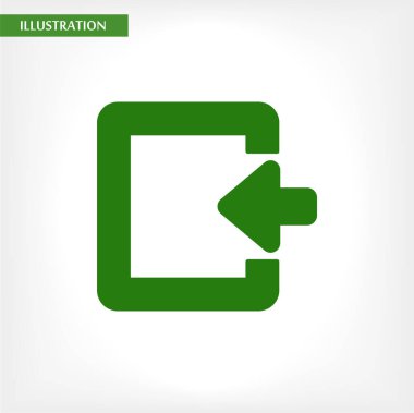 Uygulamanız için vektör resmi. Simge en yüksek kalitede 10 ep ile yapılır.