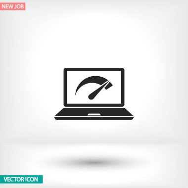 Uygulamanız için vektör resmi. Simge şu şekilde yapılır: