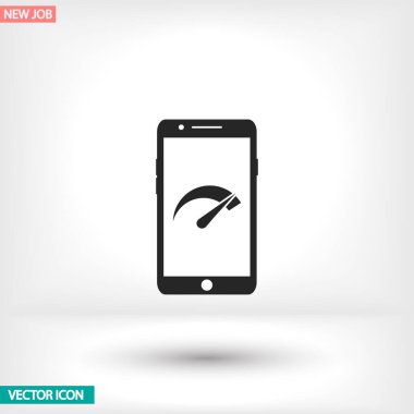 Uygulamanız için vektör resmi. Simge şu şekilde yapılır: