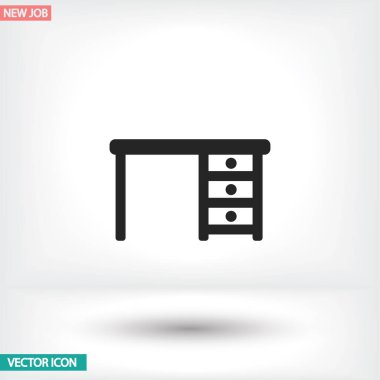 Uygulamanız için vektör resmi. Simge şu şekilde yapılır: