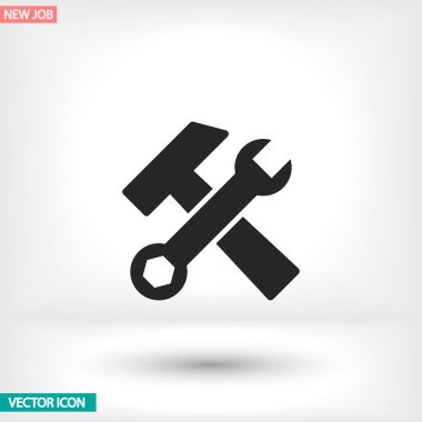 Uygulamanız için vektör resmi. Simge şu şekilde yapılır: