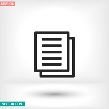 Uygulamanız için vektör resmi. Simge şu şekilde yapılır: