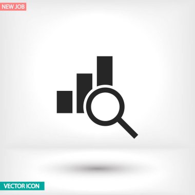 Uygulamanız için vektör resmi. Simge şu şekilde yapılır: