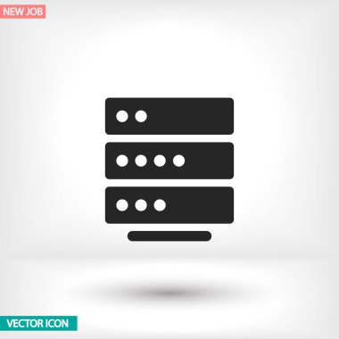 Uygulamanız için vektör resmi. Simge şu şekilde yapılır: