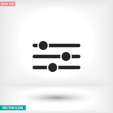 Uygulamanız için vektör resmi. Simge şu şekilde yapılır: