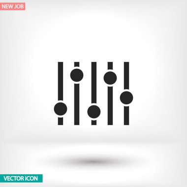 Uygulamanız için vektör resmi. Simge şu şekilde yapılır: