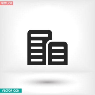 Uygulamanız için vektör resmi. Simge şu şekilde yapılır: