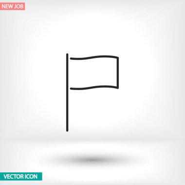 Uygulamanız için vektör resmi. Simge şu şekilde yapılır: