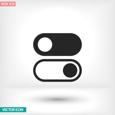 Uygulamanız için vektör resmi. Simge şu şekilde yapılır: