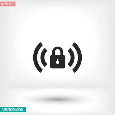 Uygulamanız için vektör resmi. Simge şu şekilde yapılır: