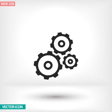 Uygulamanız için vektör resmi. Simge şu şekilde yapılır: