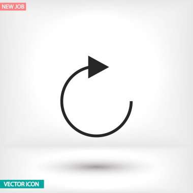 Uygulamanız için vektör resmi. Simge şu şekilde yapılır: