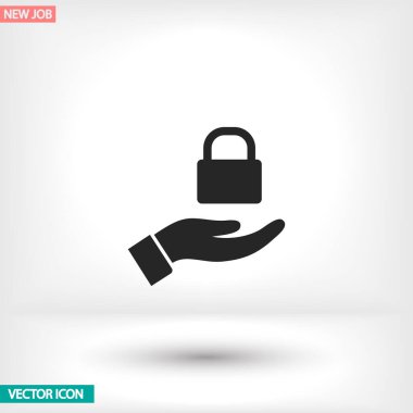 Uygulamanız için vektör resmi. Simge şu şekilde yapılır: