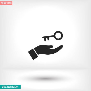 Uygulamanız için vektör resmi. Simge şu şekilde yapılır: