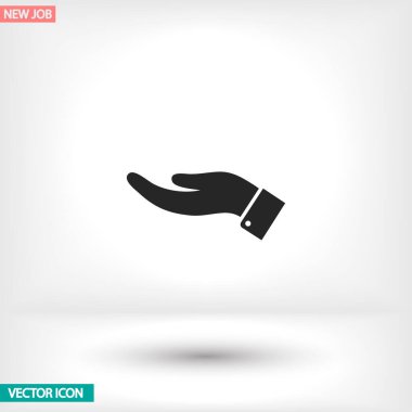 Uygulamanız için vektör resmi. Simge şu şekilde yapılır: