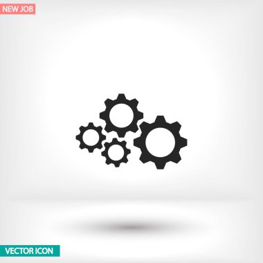 Uygulamanız için vektör resmi. Simge şu şekilde yapılır: