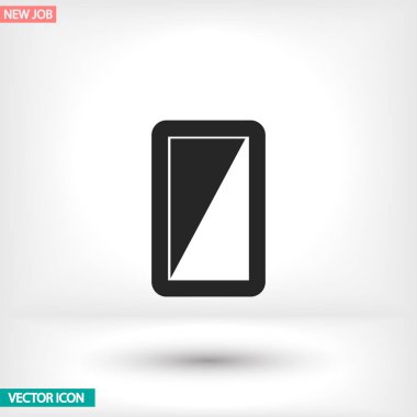 Uygulamanız için vektör resmi. Simge şu şekilde yapılır: