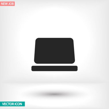 Uygulamanız için vektör resmi. Simge şu şekilde yapılır: